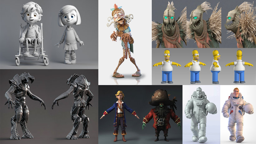 Online Course - Professional Modeling of 3D Cartoon Characters (Juan Solís  García) | Domestika