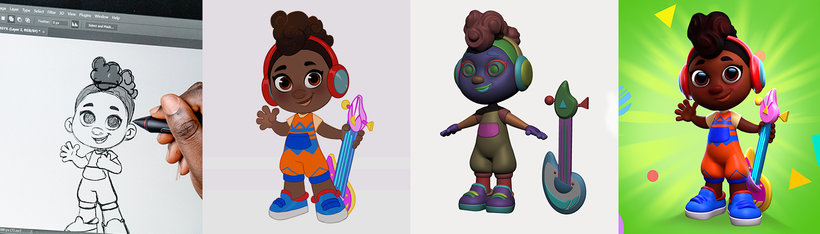Online Course - 3D Character Design: From Drawing to Modeling (Segun  Samson) | Domestika