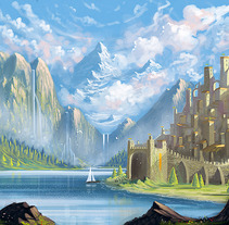 Lake village. Un proyecto de Ilustración de Roberto Nieto - 30.04.2013
