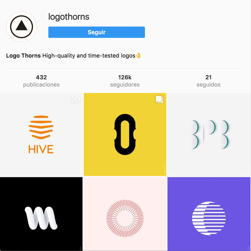 10 perfiles de Instagram para "logo-lovers" 4