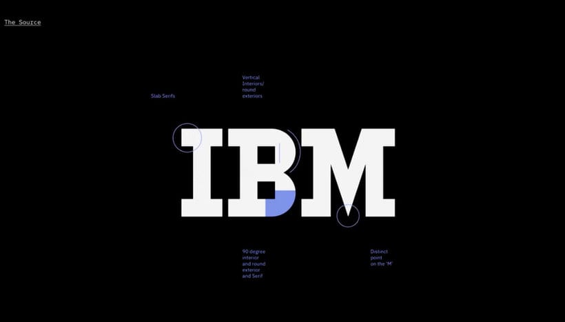 IBM diseña su tipografía corporativa open source 1